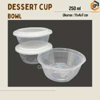 Cup Dessert (25pcs)/Thinwall 250 ml Easy Pack