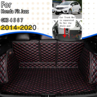 Separable Car Trunk Mats For Honda Fit Jazz GK3 4 5 6 7 2014 2015 2016 2017 2018 2019 2020 Dedicated Trunk Mat Car Accessories