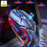 [ส่งฟรี] เมาส์เกมมิ้ง เมาส์บูทูธ Gaming Mouse RGB MOUSE มีสาย/ไร้สาย มีเสียง/ไร้เสียง มาโคร