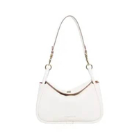 Smaak Amsterdam Cliff Key Lock Shoulder Bag Cream White