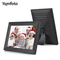 10.1 Inch Digital Photo Frame Smart WiFi Digital Photo Album 1280*800 IPS Touchscreen Built-in 16GB Memory with Backside Stand