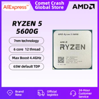 AMD RYZEN 5 5600G Brand New 5600G Processor 3.9GHz 6-Core 12-Thread 65W ZEN 3 Vega 7 Graphics Card Socket AM4 CPU for PC Gamer