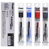 12pcs/box Pentel Energel X REFILL Needle Tip LRN5 Gel Ink Refill Fit for BLN75/105 0.5 Mm Black/Blue/Red/blueblack 12 Colors