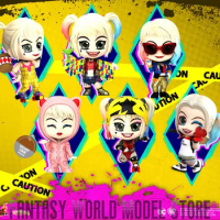 In Stock Hot Toys Cosbaby COSB700-704 COSB736 Harley Quinn 9.5-11cm Collectible Cute Dolls For Fans Best Gifts