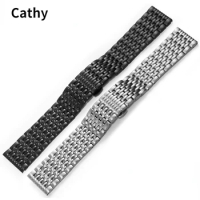 Stainless Steel Watch Strap for Armani Tissot Omega Citizen Mido Casio Wear Comfortable Watch Band Accessories 22mm