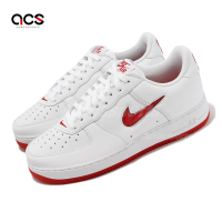 Nike 休閒鞋 Air Force 1 Low Jewel 白 紅 小勾 附牙刷 男鞋 AF1 小白鞋 FN5924-101