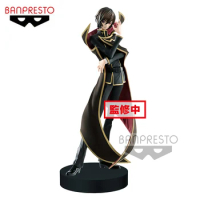Original BP EXQ Figure Code Geass Lelouch of the Rebellion Lelouch Lamperouge Zero PVC Action Figure Model Toys Gifts