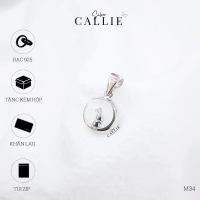 M34 - Mặt dây bạc Callie Silver