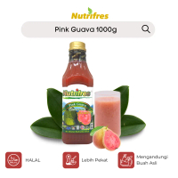 Nutrifres Pink Guava Fruit Juice Concentrate/Cordial 1,000g