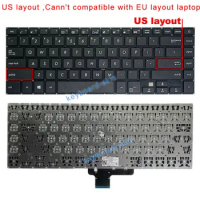 New US Keyboard for ASUS VivoBook S510 S510U S510UA S510UN X510UA X510U X510UQ X510UF X510U S5100UQ UK505B U5100UQ F510UA laptop