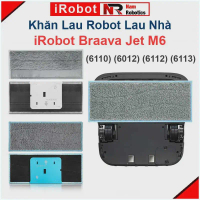 [Sản phẩm bán chạy] Khăn Lau Robot Lau Nhà iRobot Braava Jet M6. Khăn Lau Khô, Khăn Lau Ướt iRobot B