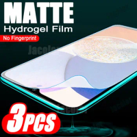 3PCS Full Cover Matte Hydrogel Film For Samsung Galaxy A14 A24 4G A34 A54 5G A 14 24 34 54 5 G Anti-Fingerprint Screen Protector