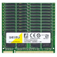 2GB 4GB 8G DDR2 SODIMM RAM PC2 6400 5300 204Pin 667MHZ 800MHz Compatible all Motherboards Laptop Memory 2g Ddr2 Ram