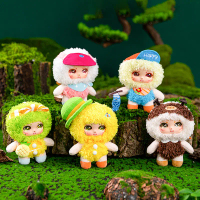 Spring outing super cute vinyl plush toys, trendy dolls, party dolls, figurine pendants, backpack de