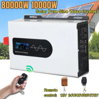 Pure Sine Wave Inverter DC 12v 24V 48V To AC 110V 220V 5000W 6000W 8000W 10000W Portable Power Bank Converter Solar Inverter
