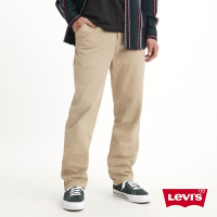 Levis 男款  中低腰修身小直筒卡其休閒褲 / 彈力布料