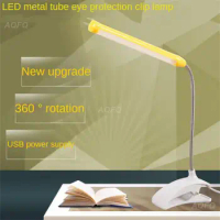 Led Desk Lamp With Clip Flexible Table Lamp For Bedside Book Reading Study Office Work Children Night Light