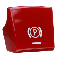 Parking Brake P Button Switch Cover for -BMW 5/6/7 Series F10 GT F07 X3 F25 X4 F26 X5 X6 2010-2014 Red