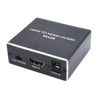 【LineQ】HDMI 4K/30Hz影音訊號分離器音頻分離盒