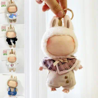 Handmade Doll Clothes Labubu Time To Chill Filled Cos Gift Mini Hoodie DIY for Macaron Labubu Sweater Only Selling Clothes
