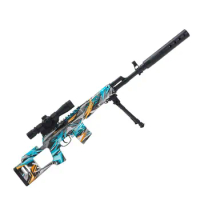 Gun Toy Boys SVD Sniper Manual Water Gel Ball Toy Gun Airsoft Hydrogel Guns Paintball Weapons for Adults Children CS Fighting