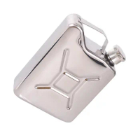 Outdoor Portable Pot Whiskey Supplies Stainless Steel Beer Canteen Leak-proof Whisp