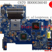 Scheda Madre For Toshiba C670 C675 L770 L775 H000036040 Laptop Motherboard Mainboard Tested Working
