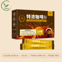 Cà phê hòa tan Espresso Hộp 20 gói Cà phê rang xay hòa tan Arabica Cà phê Ý hương vị êm dịu Yafa