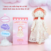 [BLIND BOX] Búp bê vải Bé Bông Chủ đề Cotton Candy Friends Tiệm tạp hoá Nhà May