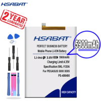 New Arrival [ HSABAT ] 5900mAh PS-486490 Replacement Battery for Asus Pegasus 5000 X005