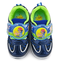 神奇寶貝(寶可夢) 針織布料 LED燈運動鞋 中童 PA5263藍【童鞋城堡旗艦店】