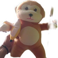 boneka monkey jos pisang/monkey Toys Dolls