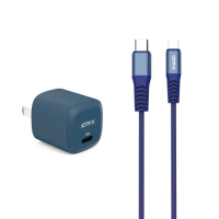 【idmix】idmix PD20W 快充組合C-MFI充電傳輸線+PD20W充電器(全面支援iPhone 12 快充)
