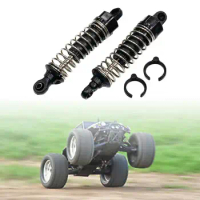 2 Pieces RC Car Shock Absorber, 1:16 Shock Dampers Spare Parts for 16101 16102 16201 Trucks Crawler