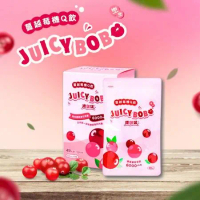 【Juicy BoBo】 蔓越莓 膠原蛋白機Ｑ飲 雙胞胎佩佩獨家代言(8入x2盒贈2入x1盒)