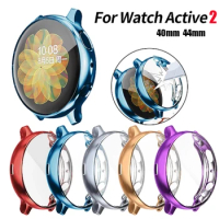 Case for Samsung Galaxy Watch Active 2 Active 1 40mm 44mm Bumper Accessories Protector Full Coverage Silicone Screen Protection