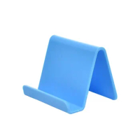 Universal Mobile Phone Holder Table Desktop Stand Plastic Desk Mount Candy Color Mini Portable Holder Bracket for Smartphone