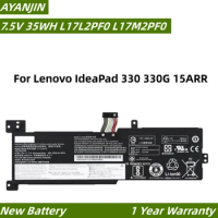New L17L2PF0 7.5V 35WH Laptop Battery For Lenovo IdeaPad 330 330G 15ARR L17M2PF0 L17M2PF1 L17D2PF1
