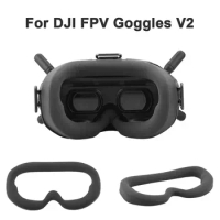 New Drone Goggles Face Plate Replacement Kit for DJI FPV Goggles V2 Face Mask Cover Drone Flight Glasses Sponge Foam Eye Pads