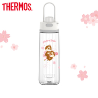 【THERMOS 膳魔師】 奇奇蒂蒂櫻花篇彈蓋輕水瓶710ml(TP4329CAD-CBCL)