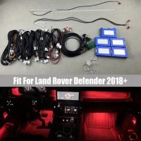 Suitable for Land Rover Defender 2018+ Inter Car Ambient Light Decorate Inter Lamp Center Pillar Ambient Light