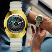 【Rado 雷達表】DiaStar鑽星 x Tej Chauhan 設計師特別款 金屬陶瓷機械錶 R05(R12165155)