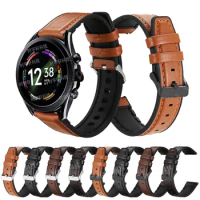 Strap For Fossil GEN 6 44mm/Wellness Smart Watch Band Leather Silicone Bracelet For Fossil Gen 5 5E/5 LTE 45mm/5 Carlyle Correa