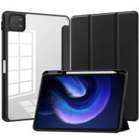 For Xiaomi Redmi Pad SE 11 Inch 2023 10 6" 2022 Case Magnet Tablet Stand Cover For Xiaomi Mi Pad 6 5 Pro 11" Pencil Holder Cases