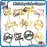 Happy Birthday Cake Topper Acrylic Happy Birthday Cake Decoration