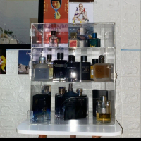 Display Farfum/ Akrilik Rak Farfum/ Organizer Farfum Tools
