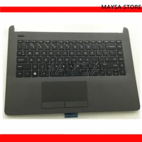 Top Cover Black Keyboard US w/ Touchpad For HP Notebook 14-bw010nr Parts 925307-001