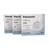 【Panasonic 國際牌】LED 嵌燈 10W 9.5公分 LED崁燈 6入組(全電壓 光色均勻)