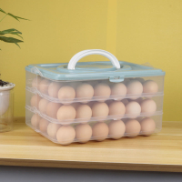 裝蛋盒冰箱雞蛋收納盒蛋托保鮮盒收納盒帶蓋放雞蛋盒冰箱盒