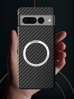 免運·谷歌Google Pixel8Pro碳纖維超薄散熱全包防摔手機殼Magsafe磁吸